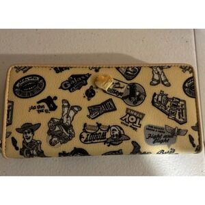 Samantha Vega By Samantha Thavasa Retro Toy Story Zip Around Wallet Clutch JAPAN